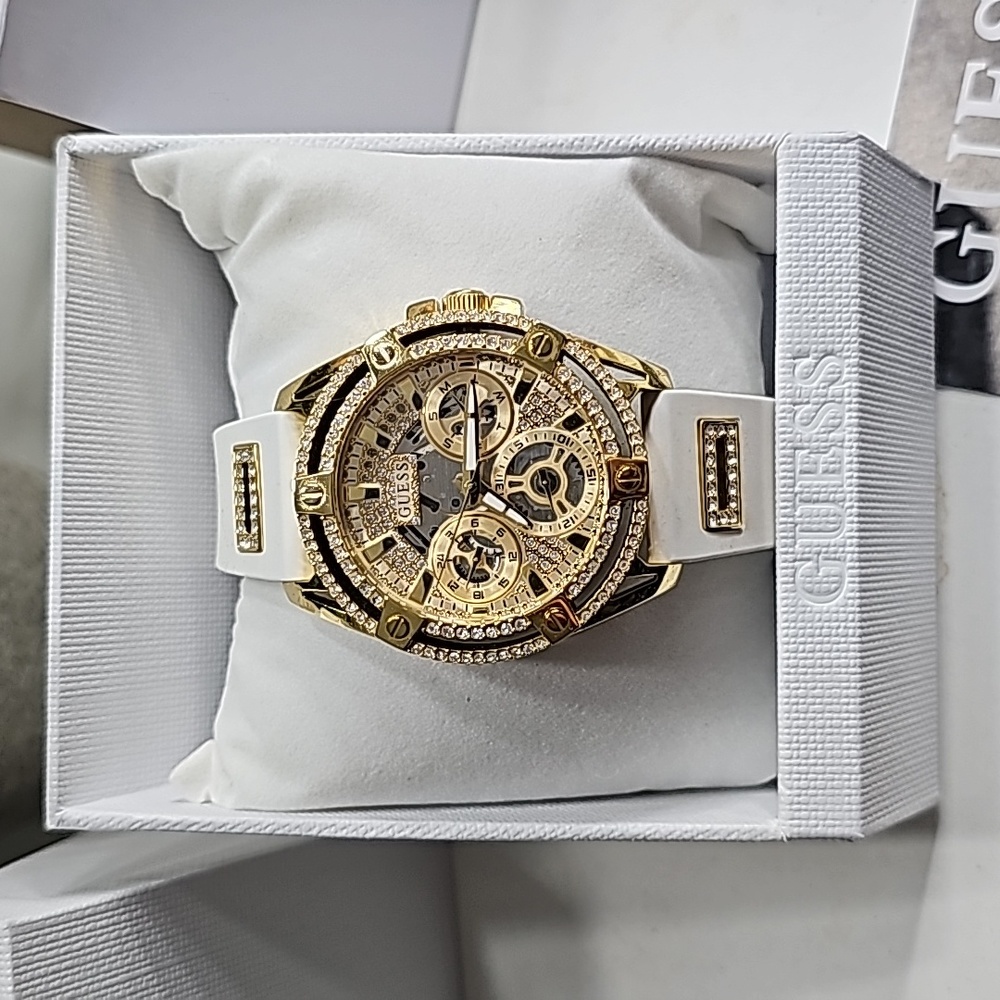 Guess Watch Gold and White